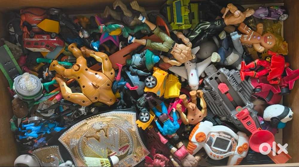 Big Bundle of Action Figures, Cars & Toys for Kids