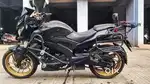 Bajaj Dominar with touring accessories