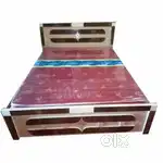 Super sale - buy new double bed with box -5990/-संडे डिस्काउंट50%