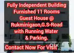 11-ROOMS FURNISHED GUEST HOUSE WITH FULL INDEPENDENT BUILDING @SIXMILE