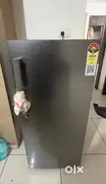 Haier 190L 5 star direct cool single door refrigerator, 3 month old o