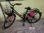 Girls cycle