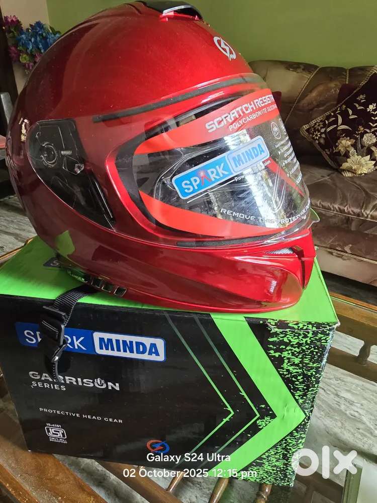 Brand new unsed helmat of Minda company