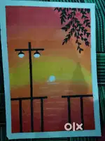 Painting hand made