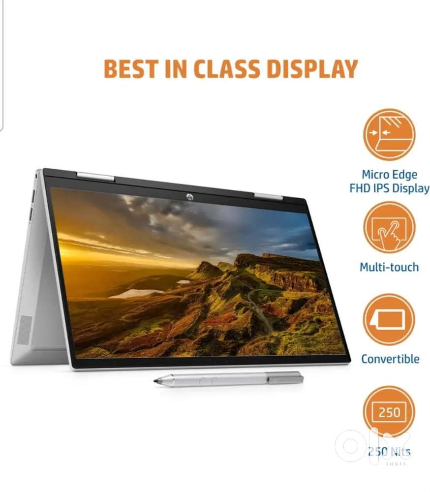 HP Pavilion Intel Core i3 
11th Gen - (8 GB/512 GB 
Touchscreen)