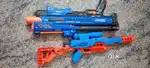 Nerf and Chaos toy guns