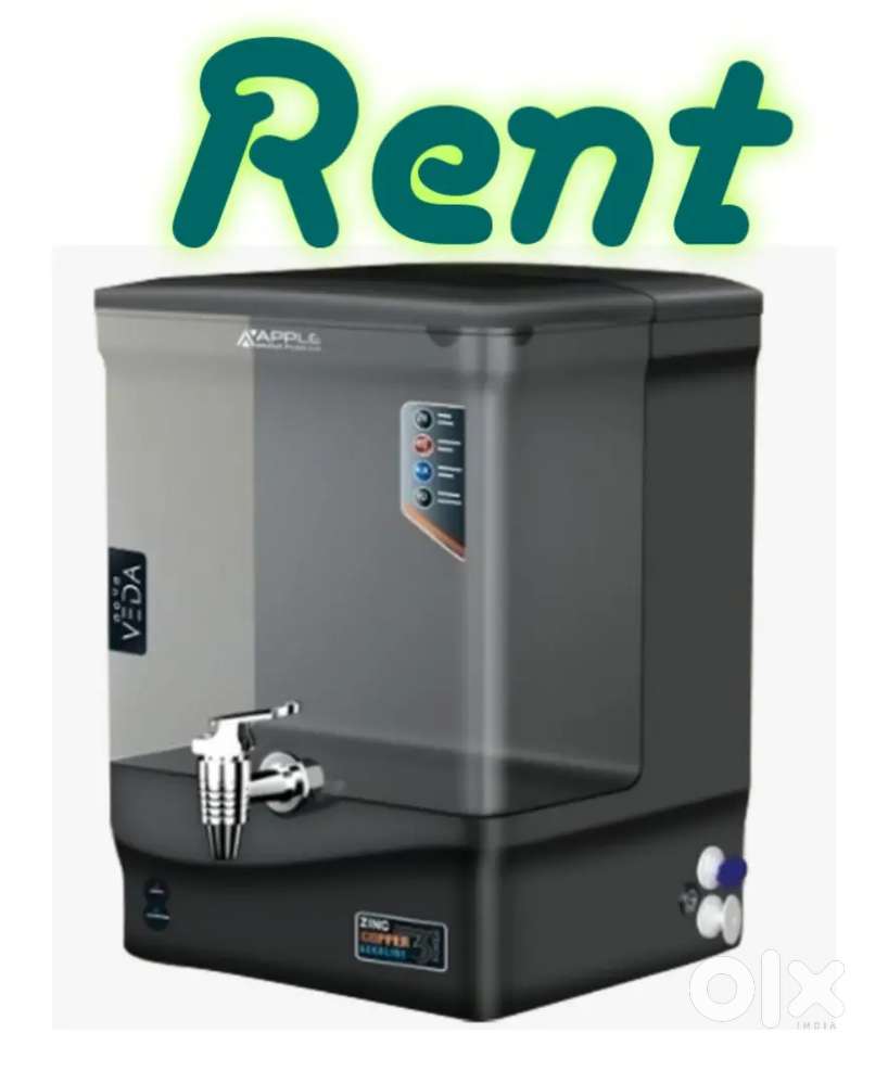 Water purifier available on rent