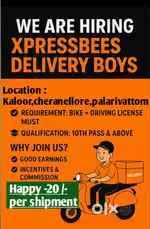 Delivery job in edappally