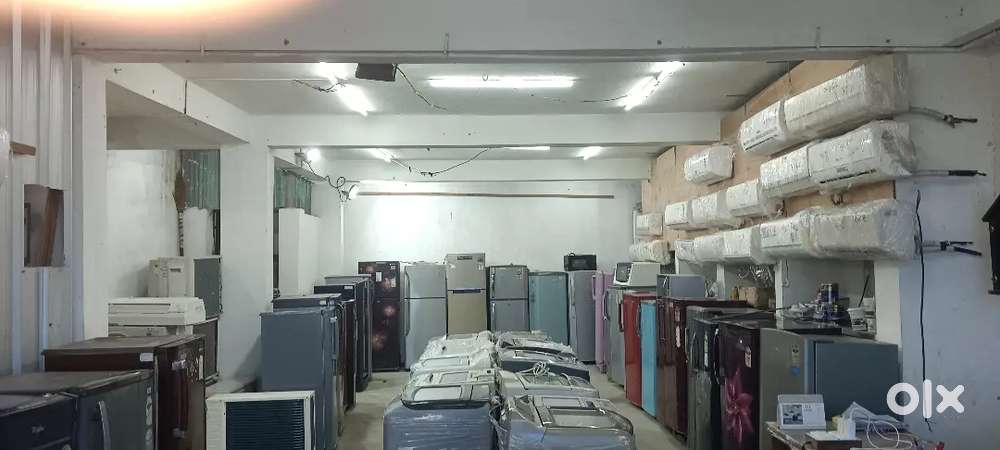 Second hand fridge showroom