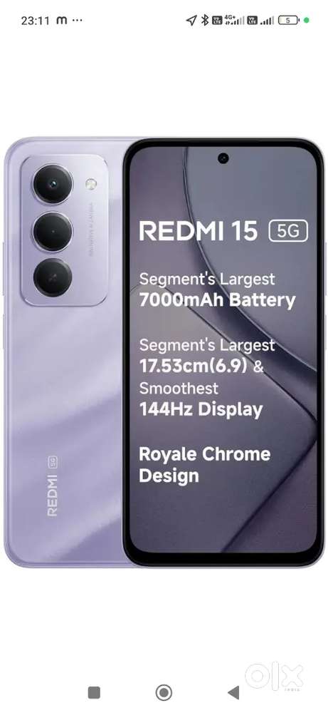 Redmi 15 5g ( 8gb +256 gb)