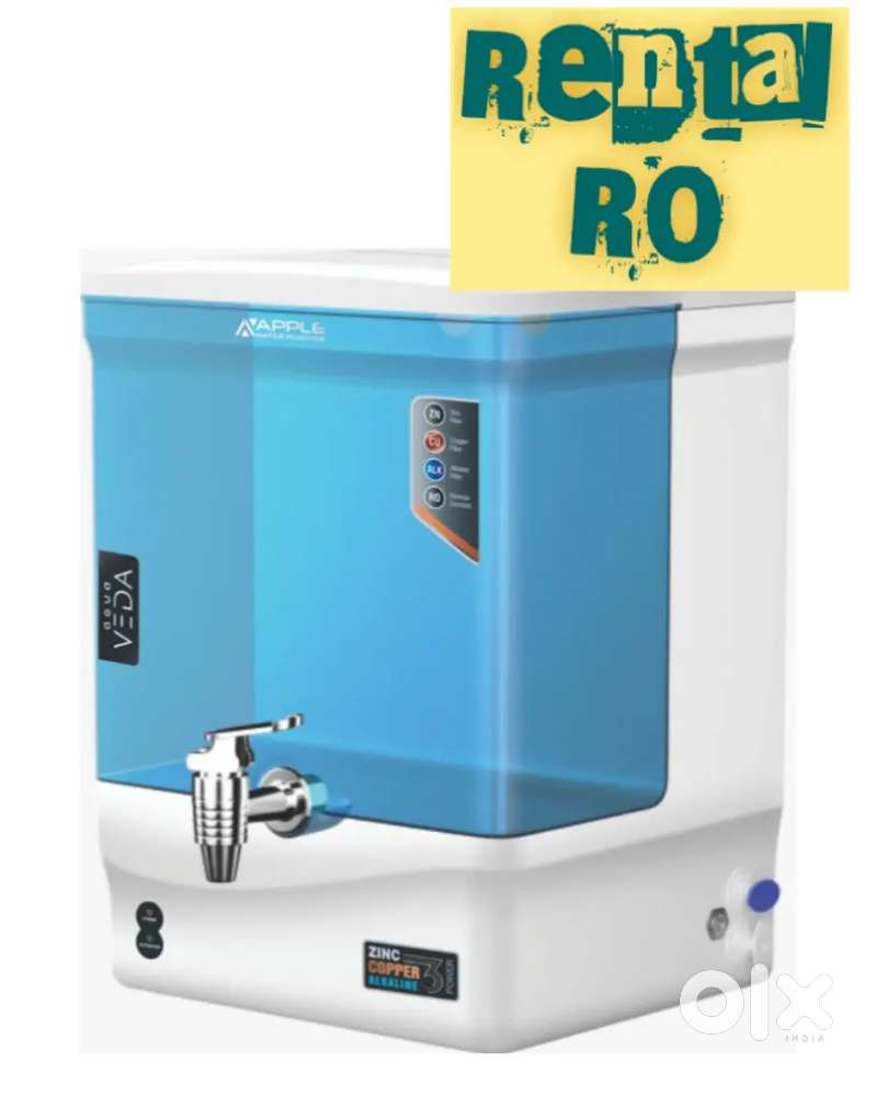Water purifier available on rent