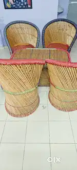 4 mudde with table for urgent sale