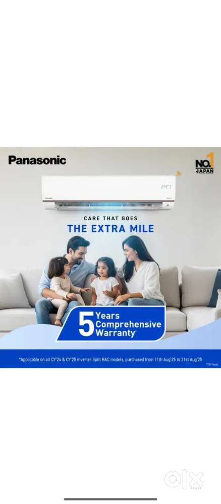 Panasonic ac 0.9 ton 2025 model
