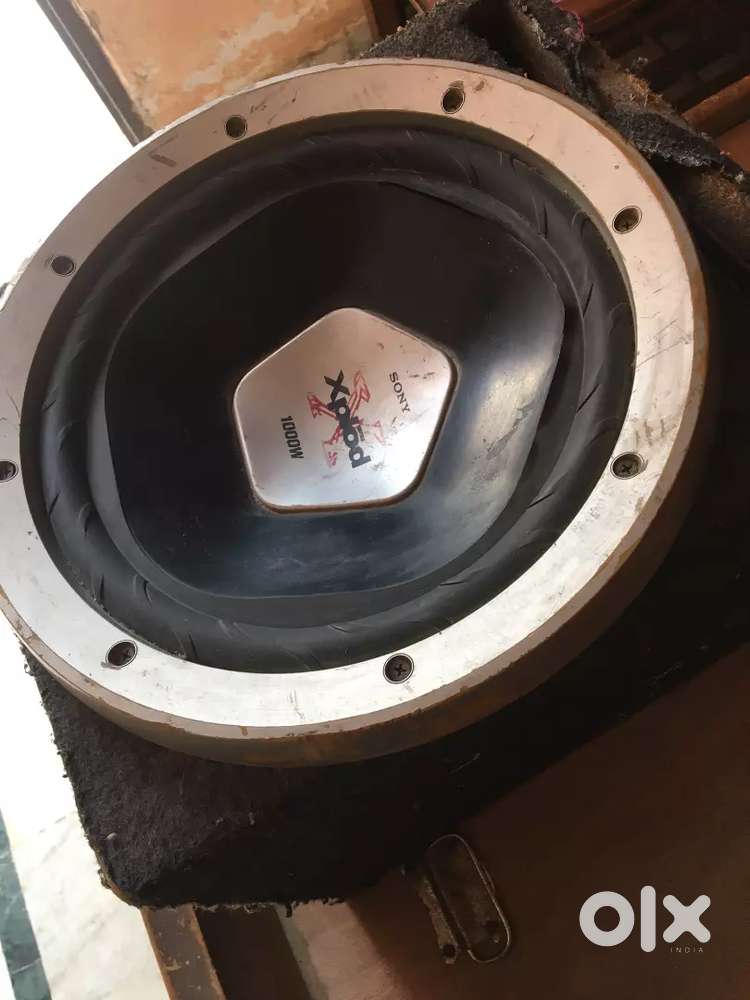 Sony explode woofer