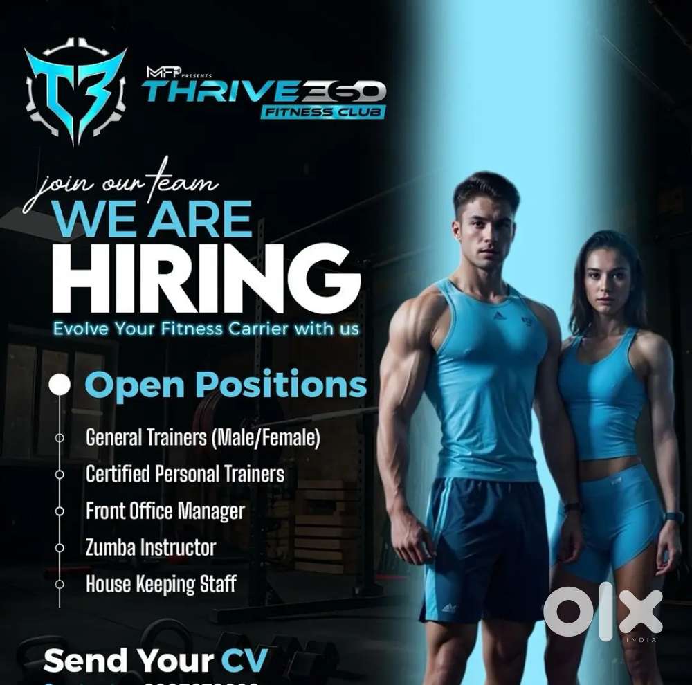 Hiring Front Office Manager For Gym (Female)