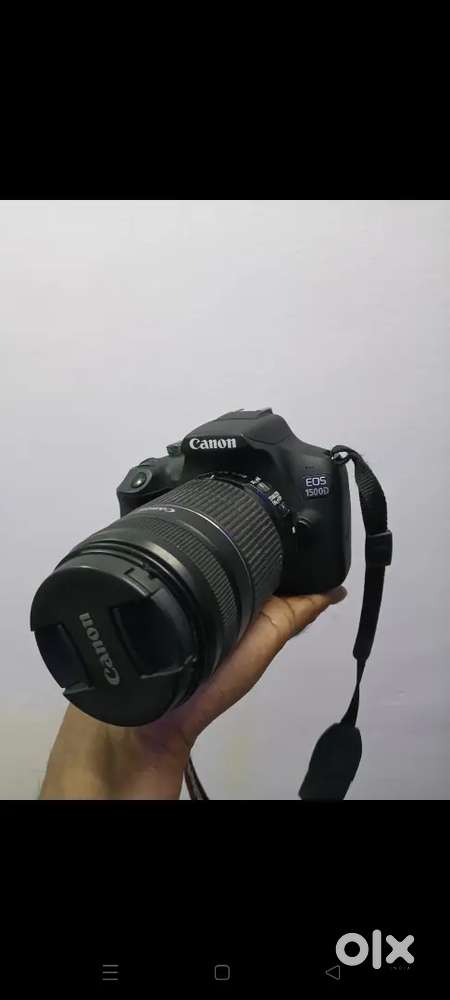Canon EOS1500D with 15-55 and 55-200 lens