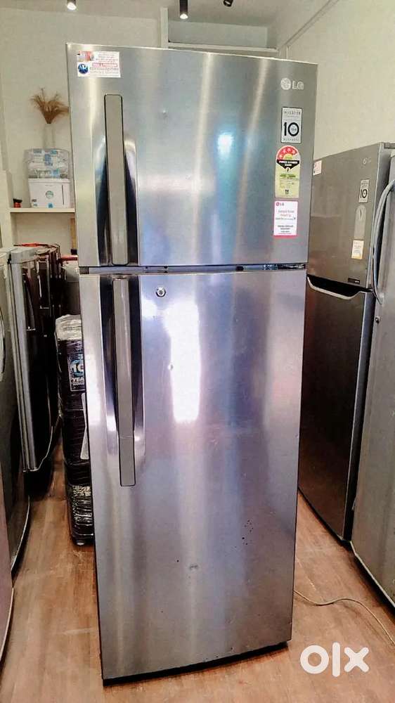 LG 310 L 4Star Frost-Free Double Door Refrigerator Free Delivery Stand