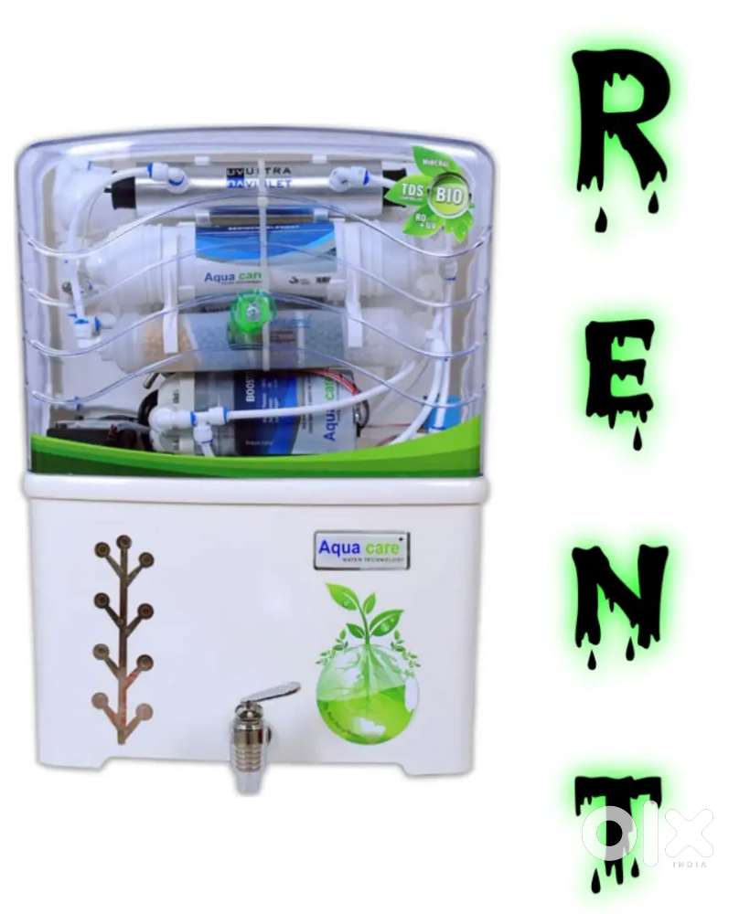 Water purifier available on rent