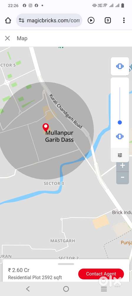 355 sq yards,corner plot.