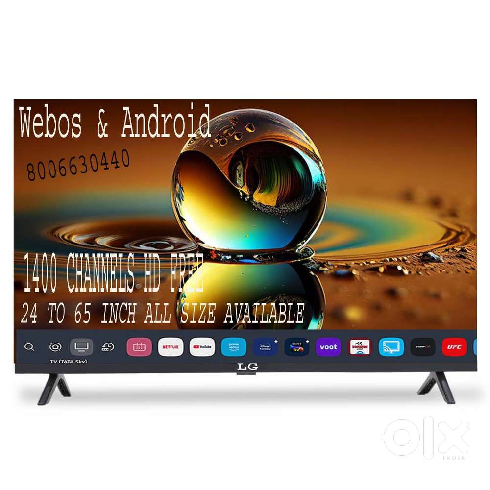 All Size Led Tv Available 32 to 65 Whollsell Price Android & Webos 2YW