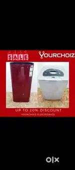 Fridge & Washer Super Combo Offer. Home Comforts: