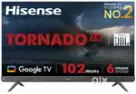 Hisense tornado 2.0 50 inch  Jbl soundbar inbuilt