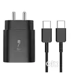 sumsung 25 v charger only box open with gst bill