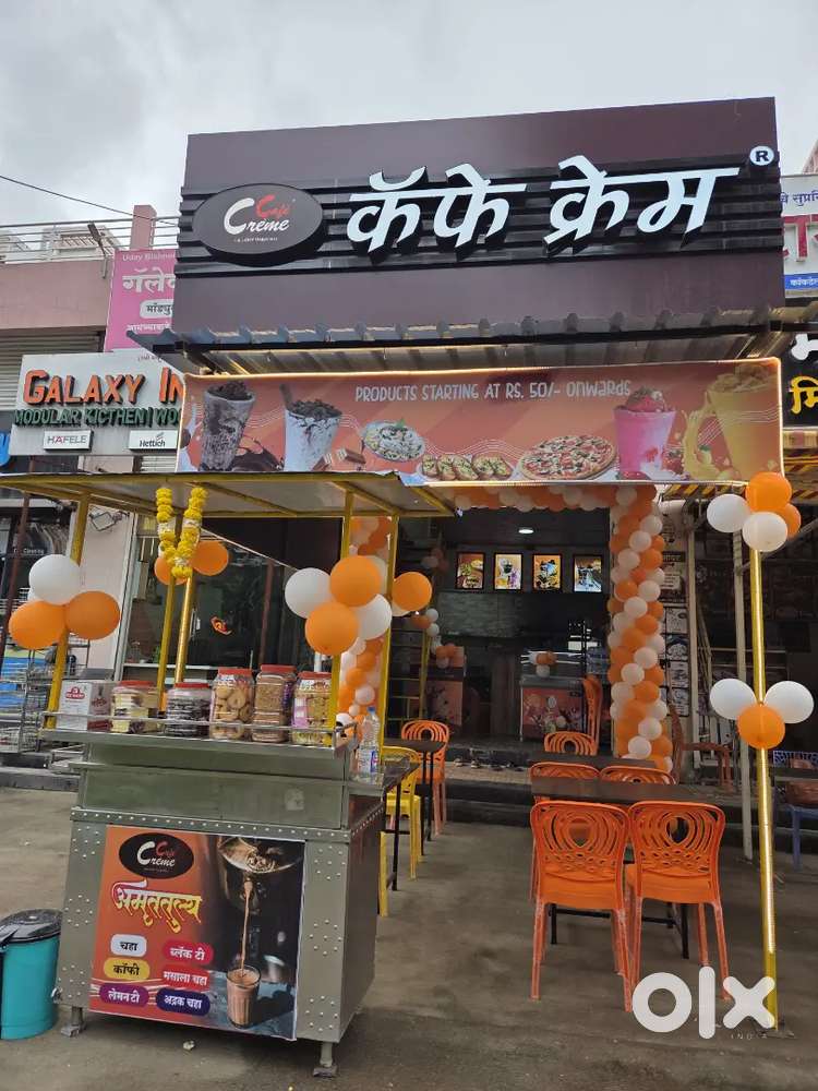 Ready set up cafe with running and daily basis customer