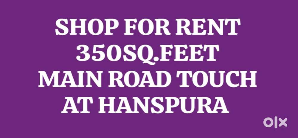 RENT FOR SHOP MAIN ROAD TOUCH