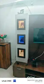 Wooden showcase