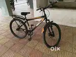 Hero cycle new condition with dual dist & front suspension.