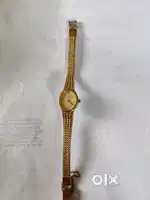 Ladies watch TITAN with chain oval shape