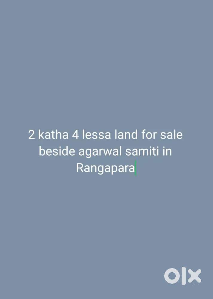 Land for sale