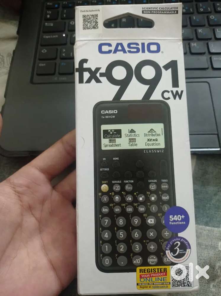Casio fx 991 cw calculator