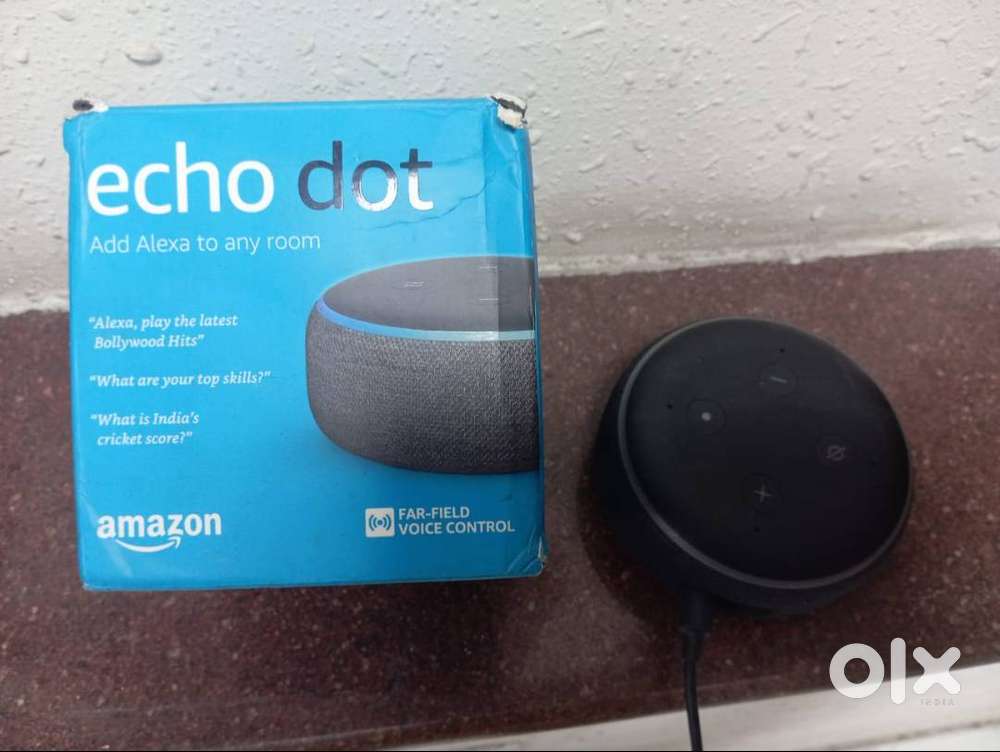 Echo Dot (3rd Gen) - Smart speaker with Alexa (Black)