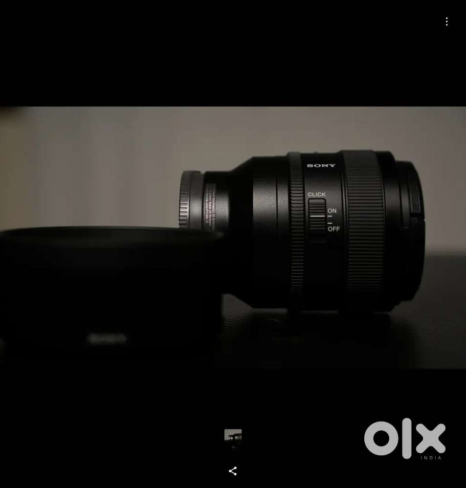 Sony E Mount FE 50mm F1.4 GM Full-Frame Lens (SEL50F14GM) -