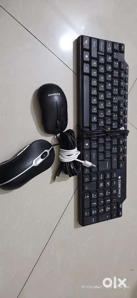 Wired Keyboard and Mouse