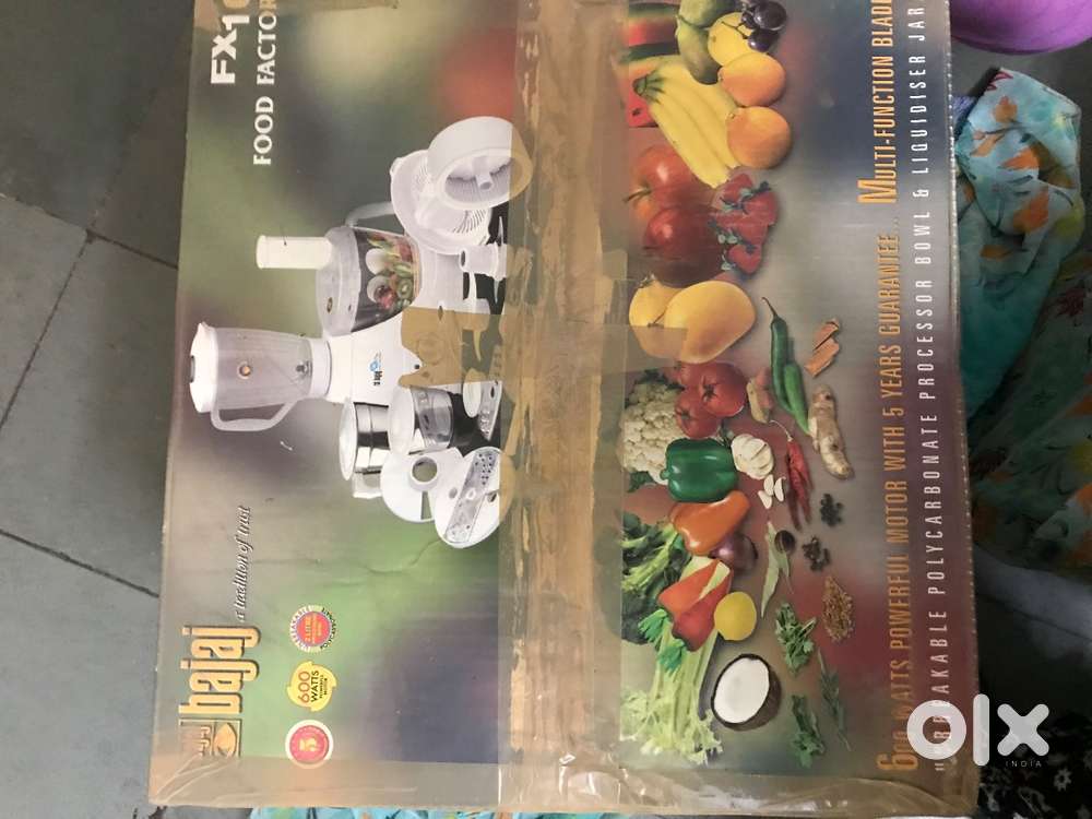 Bajaj FX 10 600-Watt Food Processor