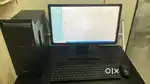 Desktop with keyboard,mouse and 2 monitors for sale