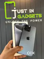 INDIAN APPLE IPHONE 15 PRO MAX 256GB BLUE WITH BOX BILL MINT CONDITION