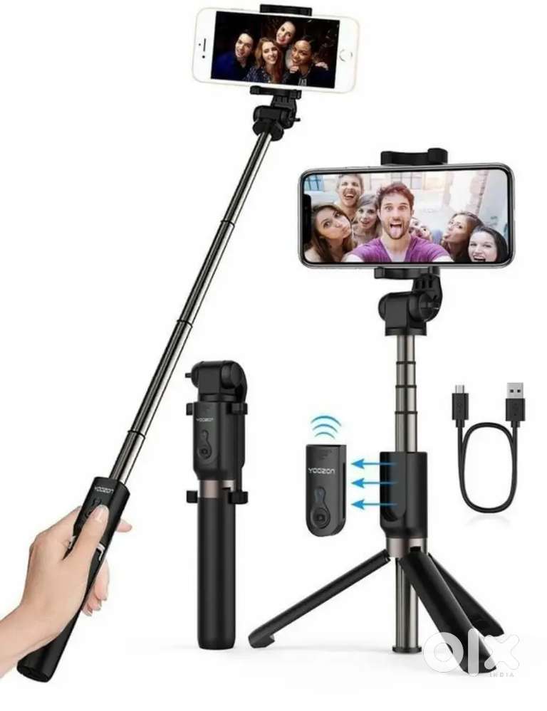 3-in-1 Selfie Stick with Tripod & Wireless Bluetooth Remote