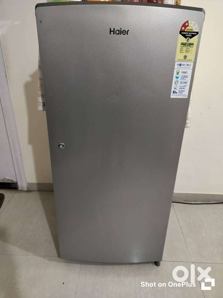 Haier 185L newly purchased