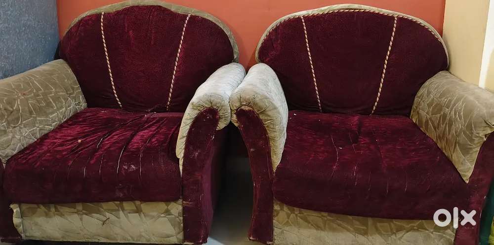3-Seater + 2-Seater Sofa Set in Good Condition