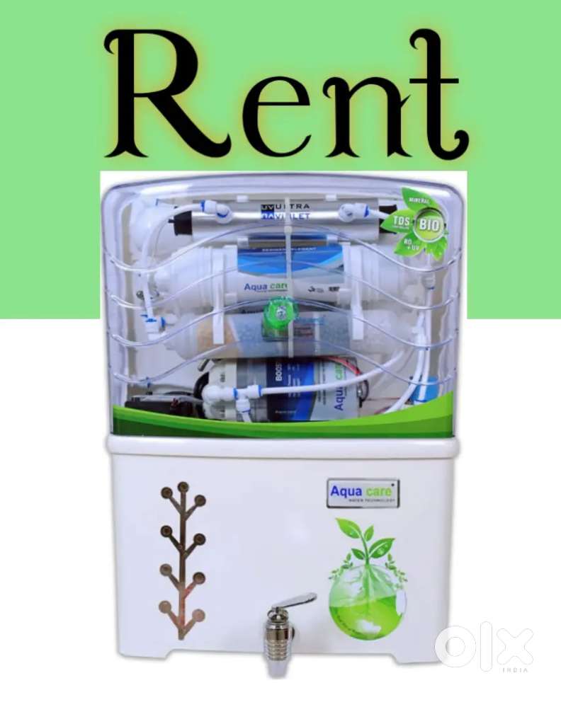 Water purifier available on rent