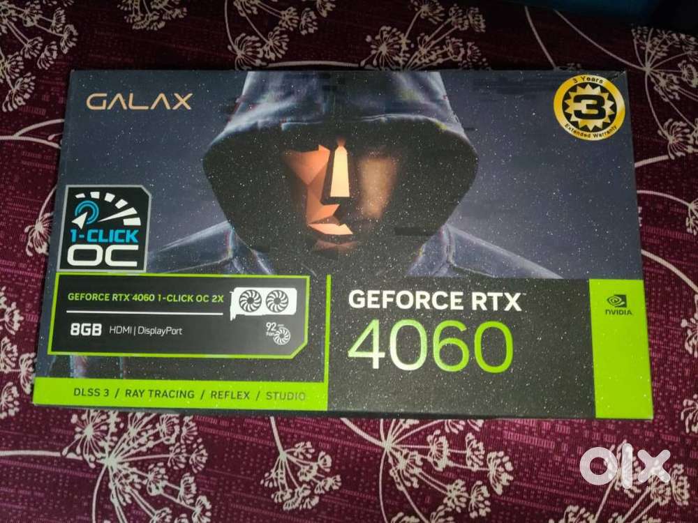 RTX 4060 GALAXY 8GB GRAPHICS CARD NEW 1.5 YEARS WARRANTY LEFT