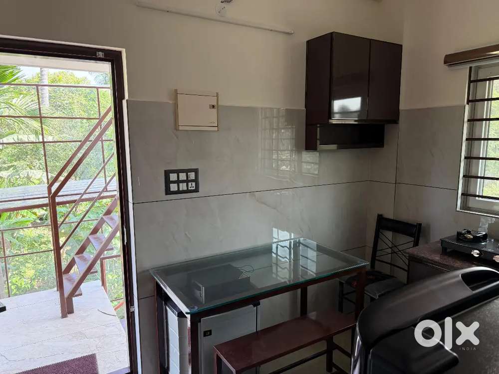 1 BHK fully furnished apartment for rent near airport