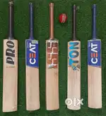 Brand New English Willow Cricket Bats for Sale at Old MRP and discount