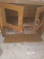 HeavyIron AlmarahTeakwoodTV+CrockeryTableShapeAlmarah,ReceptionSatty