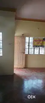 Big hall with attached kitchen and balcony