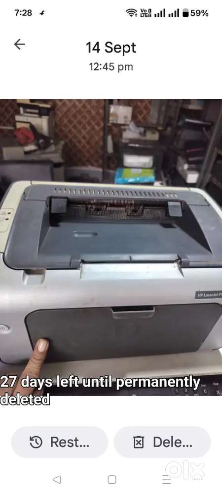 Hp mobile laser printer
